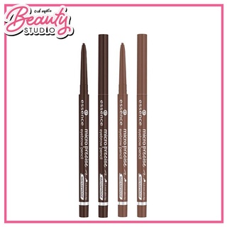 (แท้100%) Essence Micro Precise Eyebrow Pencil ดินสอเขียนคิ้วสูตรอัลตร้าสลิมหัวเรียวเล็ก เนื้อแมตต์