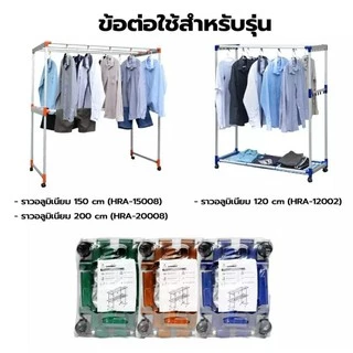 ชุดอะไหล่ข้อต่อ ราวอลูมิเนียม SANKI สีน้ำเงิน (ชุดใหญ่)