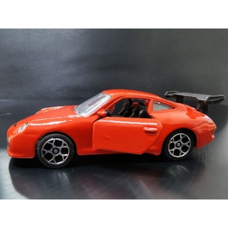 รถเหล็ก​  Majorette​ Porsche​ 911​ GT3​  (ล้อ y ล้อยาง)