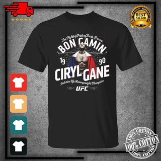 เสื้อยืด พิมพ์ลาย High Discount Ufc Ciryl Gane Interim Champ Boxing สําหรับผู้ชายS-5XL