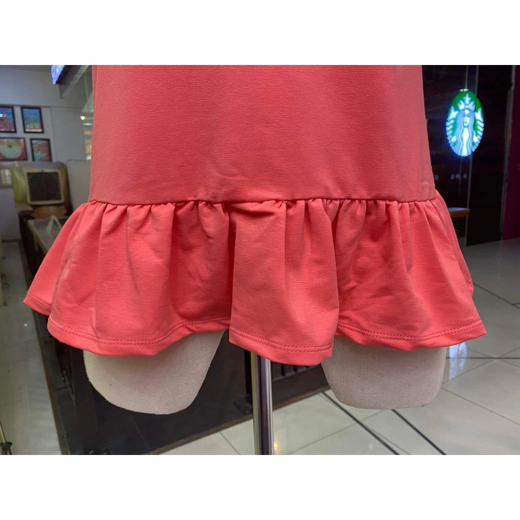BB01 เสื้อยืดสาวอวบ เสื้อผ้าแฟชั่นผู้หญิง อกประมาณ 35-44 นิ้ว คอกลม แขนสั้น แต่งระบายไหล่ และชายเสื้อ เสื้อผ้าไซส์ใหญ่ thumbnail 9