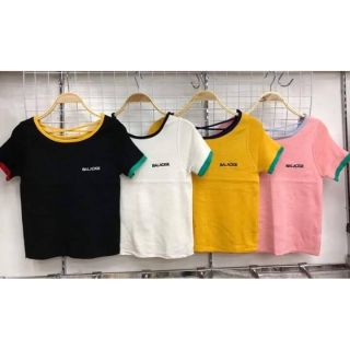 เสื้อไหมพรม ขอบสี 💥ราคารวมส่ง