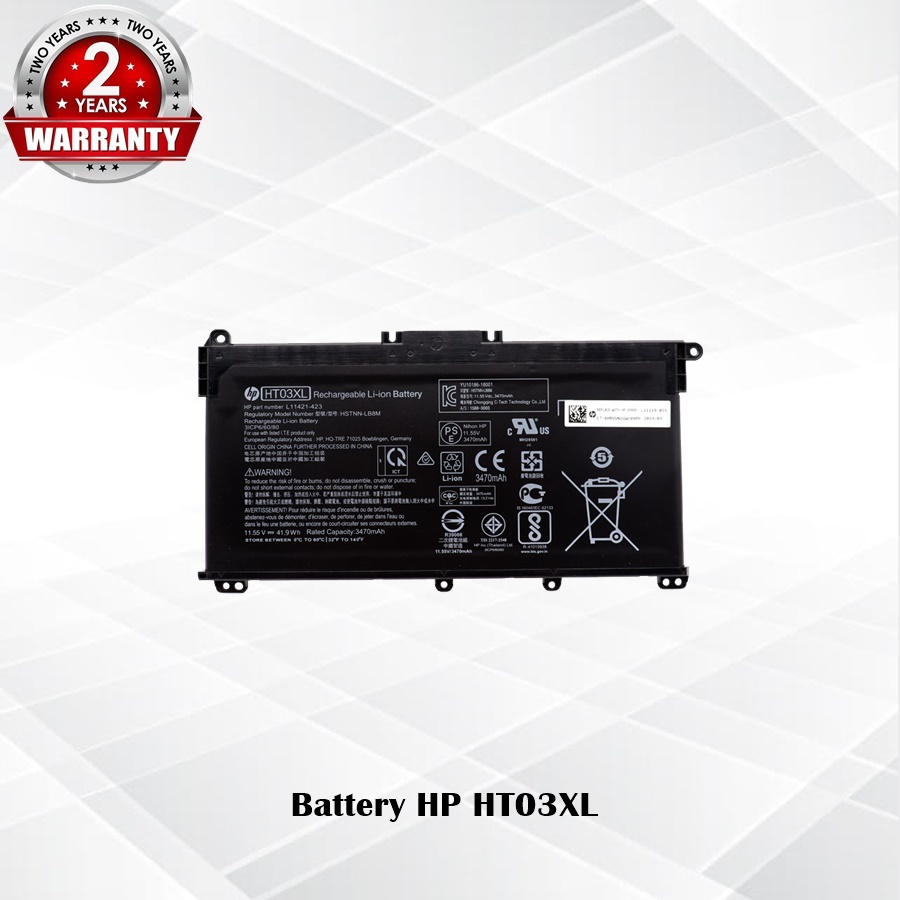 Battery HP HT03XL / แบตเตอรรี่โน๊ตบุ๊ค รุ่น Pavilion15-CD,(LB7X,TF03XL,LHSTNN-UB7J) (แท้) *รับประกัน