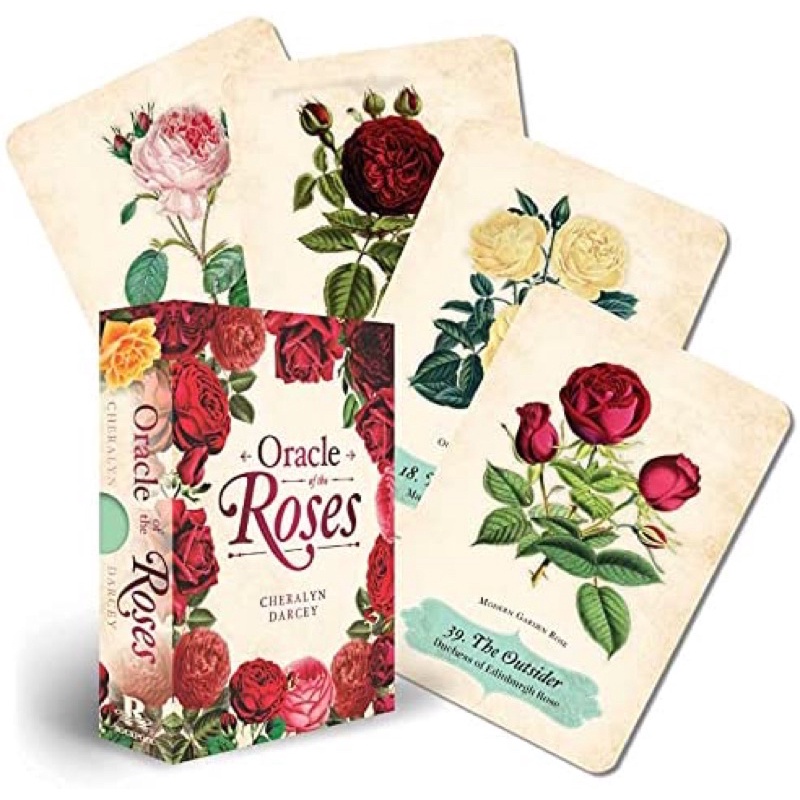 {ไพ่แท้ลิขสิทธิ์} ไพ่ออราเคิลชุด Oracle of The Roses