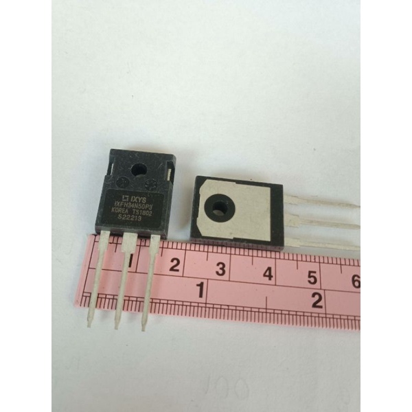 IXFH34N50P3 IXYS IXFH34N50P TO-247 (แพ็ค1ตัว) ของแท้ใหม่แกะกล่อง (มีของพร้อมส่งในไทย) 34N50 N-Channe