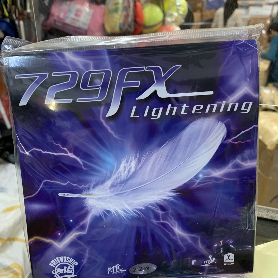 มิตรภาพ/729 FX LIGHTENING ยาง/ยางเดิมพัน/ค้างคาวปิงปอง ORI