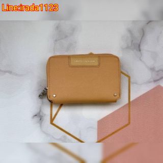 CHARLES &amp; KEITH CHAIN ZIP WALLET​ ของแท้​ ราคาถูก