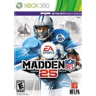 แผ่น XBOX 360 Madden NFL 25 ใช้กับเครื่องที่แปลงระบบ JTAG/RGH