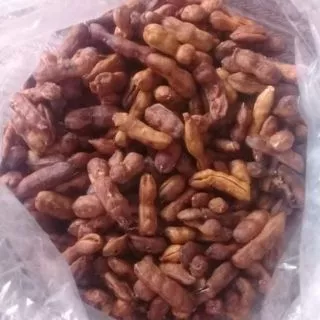 มะขามใหม่ มะขามหวานไร้เมล็ดฝักสั้นถุง400กรัม เกรดA 167บาท