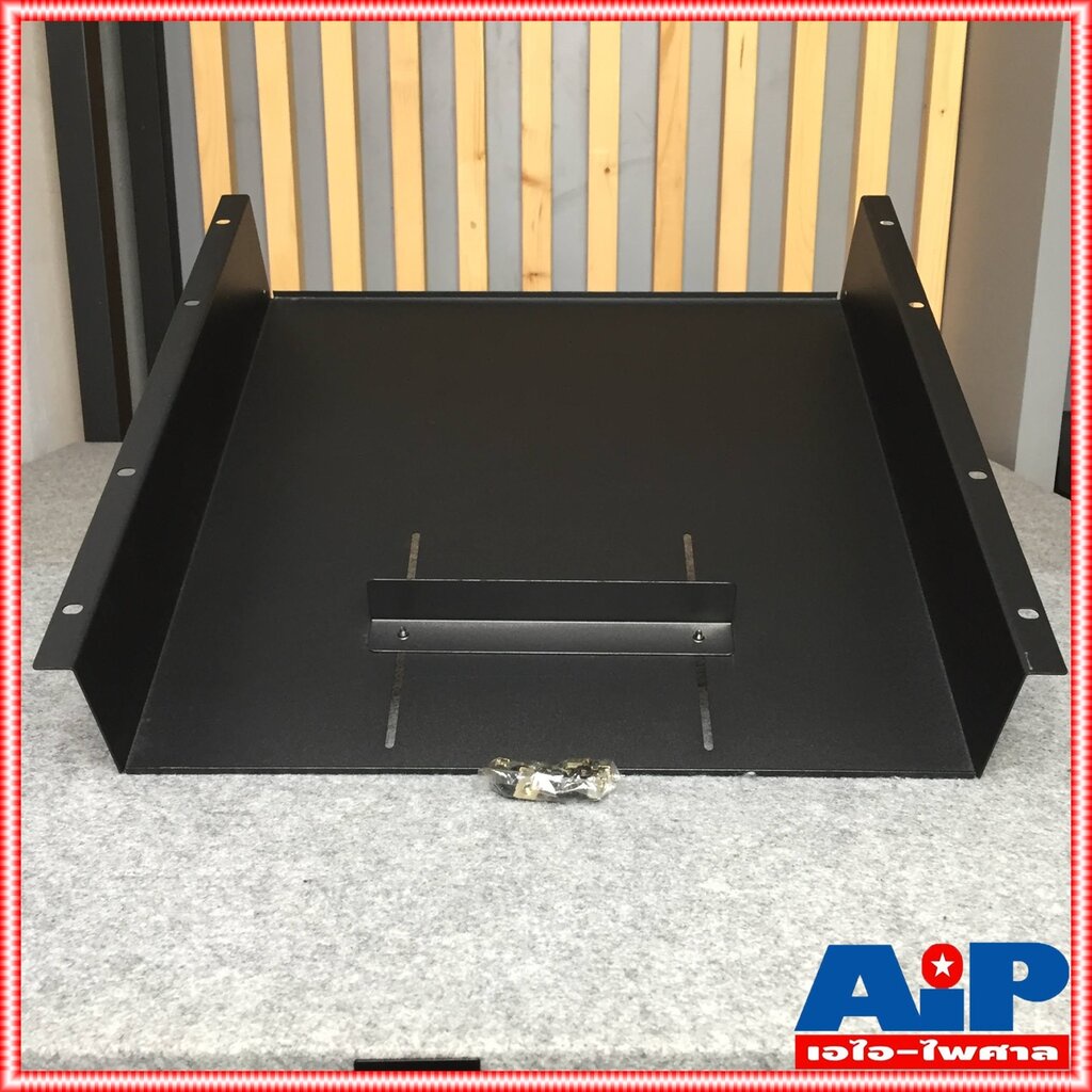 NPE RACK UTILITY SHELVES 10U-D2 BK ถาดรอง มิกซ์ สีดำ ถาดมิกซ์ ใส่ แร็ค ถาด วาง MIXER 10U D2 BK เอไอ-ไพศาล