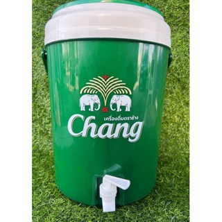 🐘🍻กระติกช้างมีก๊อก11ลิตร🍻🐘ทรงกลมมีก๊อก ฉีดโฟมเก็บเย็นได้นาน ส่งด่วนทุกออเดอร์