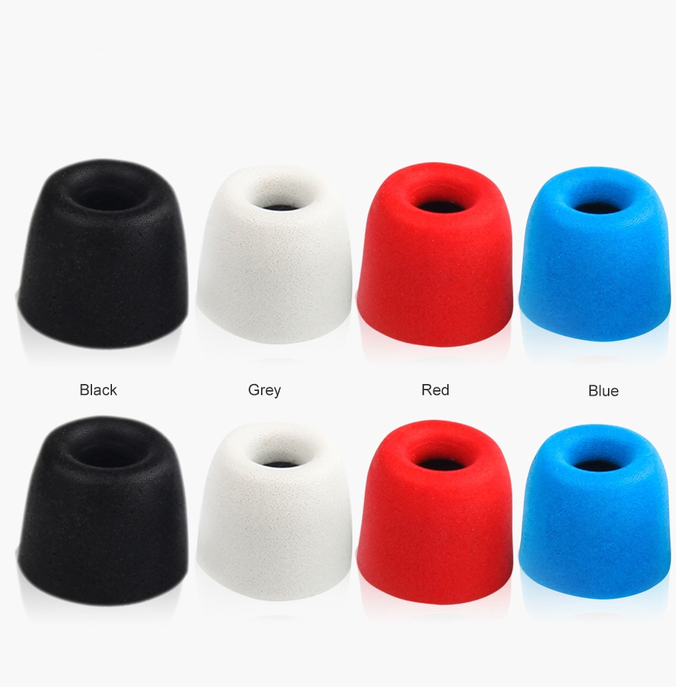 Trn แผ่นโฟมตัดเสียงรบกวน S/M/L 4.5มม. T400 สําหรับหูฟัง 3 คู่ Memory Foam Eartips For In Ear Earphone Earbud Ear Cushions