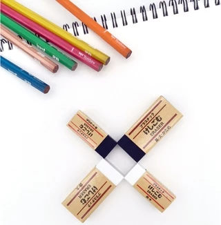 Muji ยางลบ เครื่องเขียนสำหรับลบดินสอ
