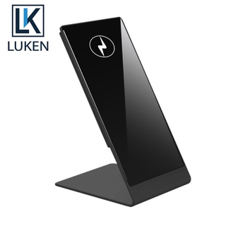 Luken Qi แท่นชาร์จโทรศัพท์มือถือไร้สาย 15W ชาร์จเร็ว สําหรับ iP 12 11 Pro Max Xiaom