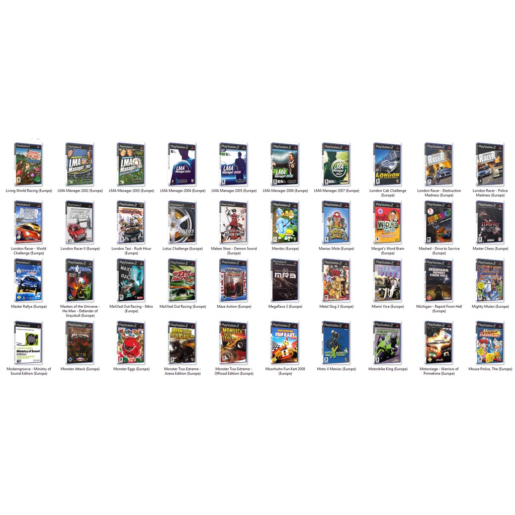 แผ่นเกมส์ PS2 : มีทุกเกมส์แจ้งมาได้เลย