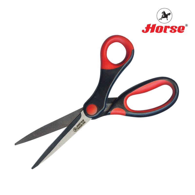 (KTS)กรรไกรสแตนเลส ตราม้า H-3607 ขนาด 7 "