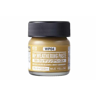 WP04 Mr.WEATHERING PASTE MUD YELLOW 40ML (โคลนสีเหลือง)