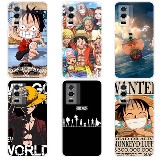 เคส วีโว่ VIVO Y76 5G Case การ์ตูน One Piece เคสซิลิโคน Soft TPU โทรศัพท์มือถือ Back เคส