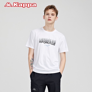 Kappa เสื้อยืดลําลอง แขนสั้น พิมพ์ลายตัวอักษร สําหรับผู้ชาย K0B52TD42