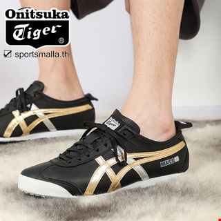 Onitsuka Tiger Mexico 66 (หนังคุณภาพเยี่ยม) รองเท้าผ้าใบลําลอง รองเท้าวิ่ง คลาสสิก สําหรับผู้ชาย ผู้หญิง (ฟรี s