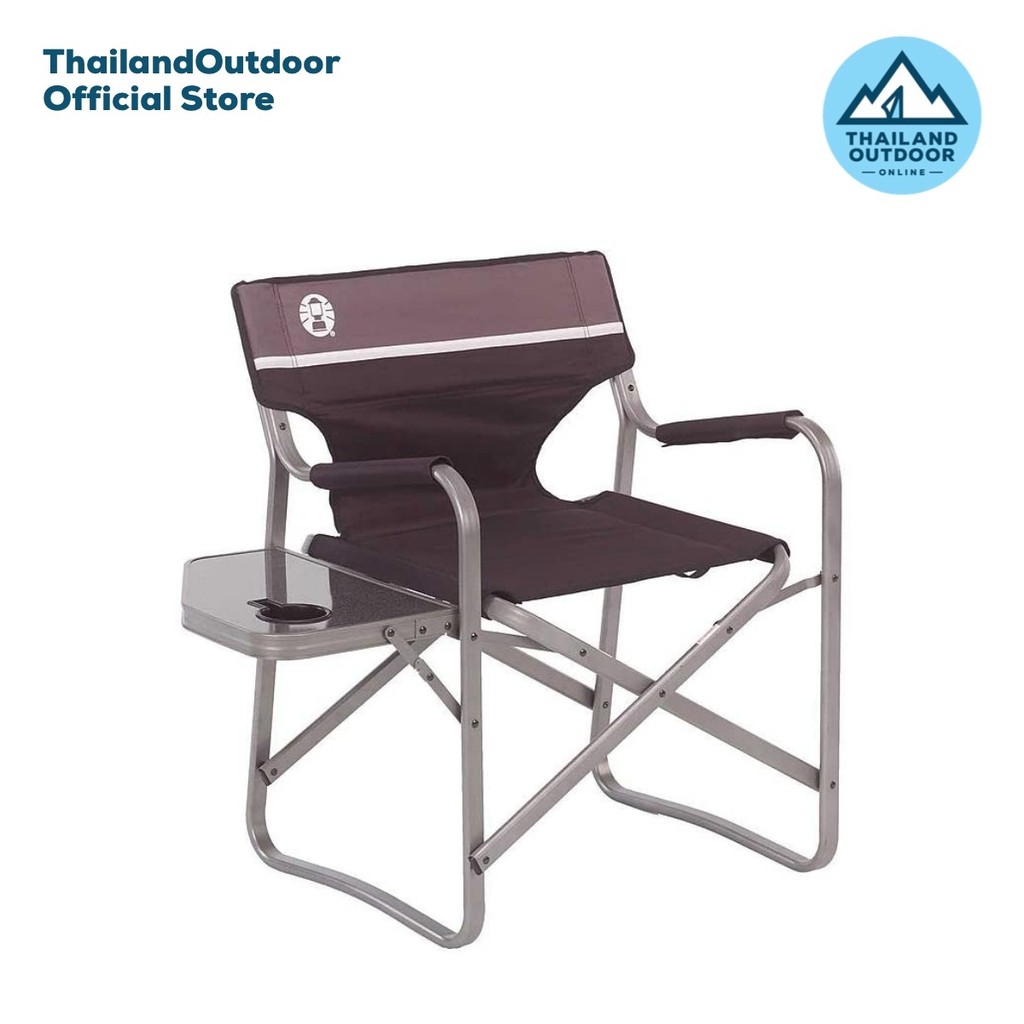 Coleman เก้าอี้แคมป์ปิ้ง รุ่น US Aluminum Side Table Deck Chair