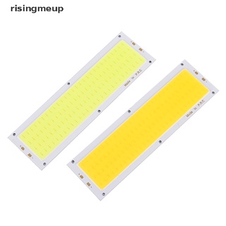 [risingmeup] สายไฟ LED COB 1000LM 10W พลังงานสูง 12V-24V สีขาวอบอุ่น ♨ขายดี