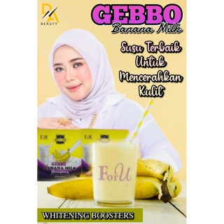 GEBOO MILK 🍌12 × 25 กรัม (whiten your skin &amp; milk booster)