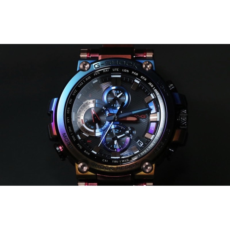 G Shock Mtg B1000vl 4a Mtg B1000vl Volcanic Lightning Shopee Thailand