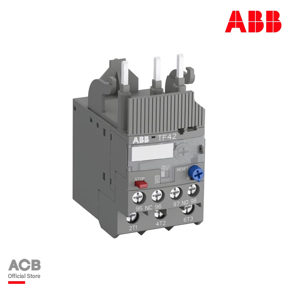 ABB Thermal Overload Relay TF42 - 5.7, 4.20 - 5.70A - TF42 - 5.7 - 1SAZ721201R1038 - เอบีบี โอเวอร์โ