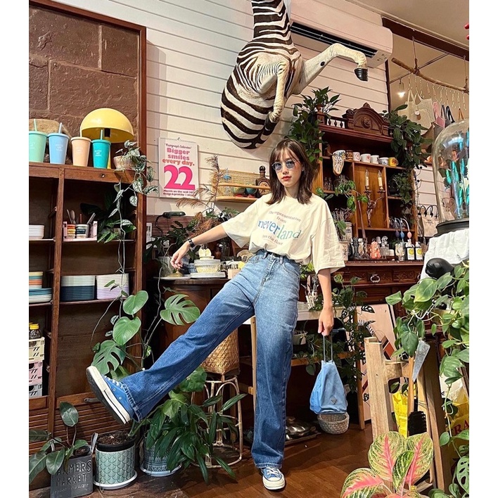ENDOFMARCH | Michigan Jeans กางเกงยีนส์ทรงกระบอก ฟอกสีเฟด 🧵