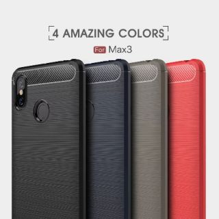 Xiaomi Mi Max 3 Luxury Carbon Fiber Soft Case