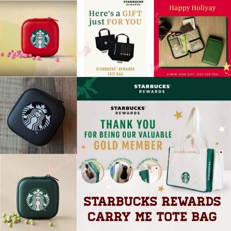 ✌️พร้อมส่ง✌️ All about Starbucks Bag (Tote / Pouch and more...) ⭐️รวมมิตร กระเป๋าสตาร์บัคส์ (กระเป๋า