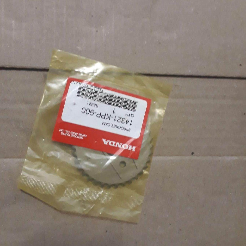 14321-KPP-900 เฟืองโซ่ราวลิ้น (34 ฟัน)CBR150R 2004, CBR150R 2011, CBR150R 2016, CBR150R 2017, REPSOL