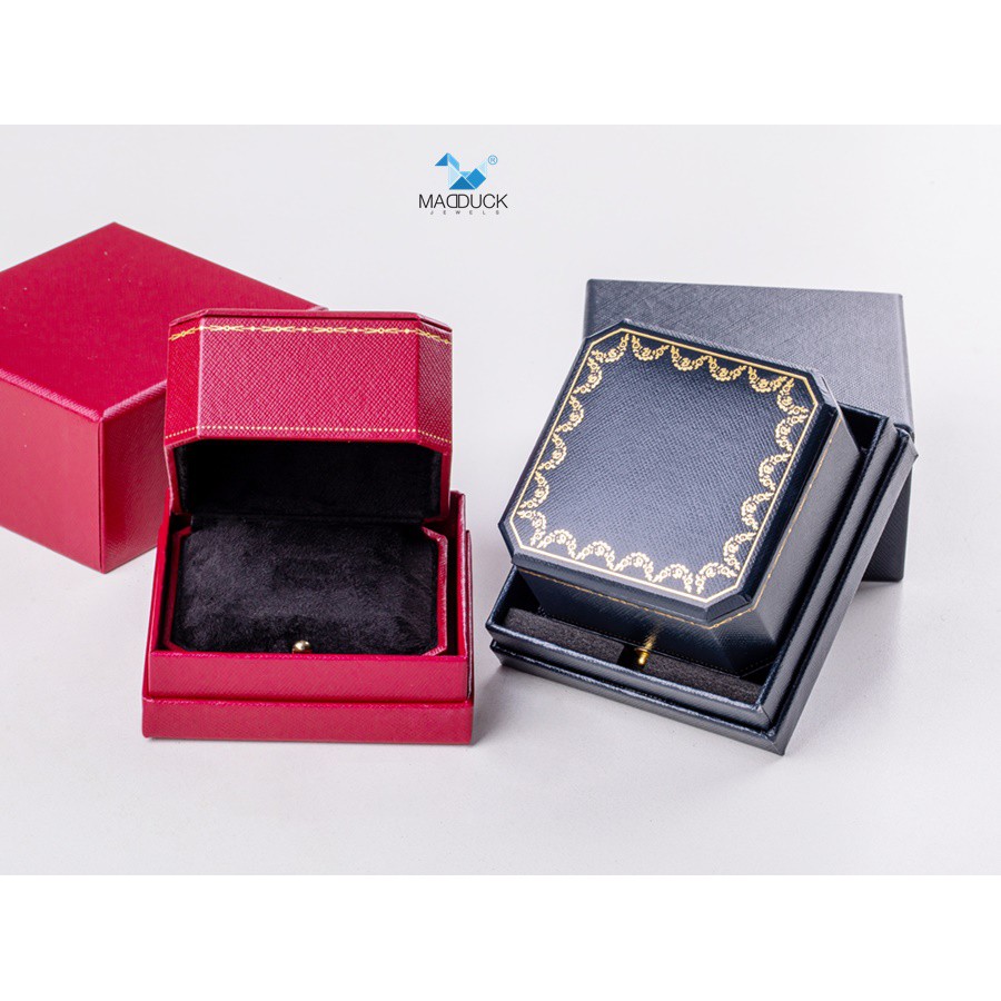 กล่องแหวน  แบบสอด  MadDuckJewels   BX2102