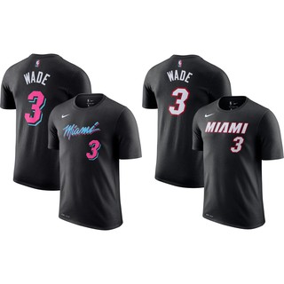 เสื้อยืด Nike NBA Basketball สําหรับผู้ชาย 3 Dwyane Wade