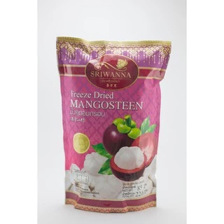 ศรีวรรณา มังคุดอบกรอบ 220g Freeze Dried Mangoteen (6 Individual Packs)