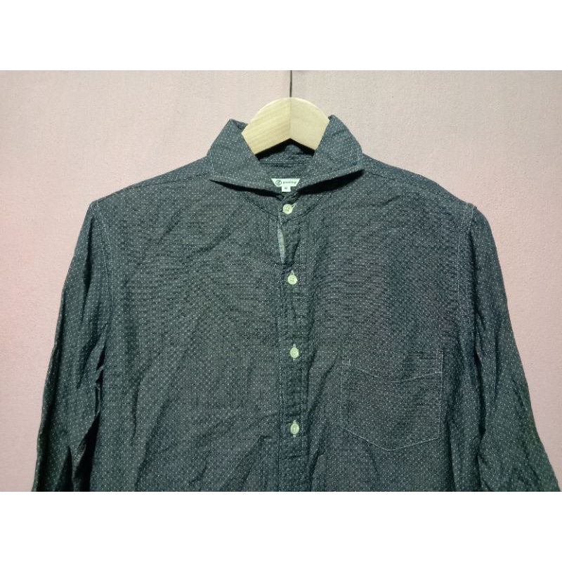 good day : เสื้อเชิ้ตแขนสามส่วนกระสอบนำเข้า