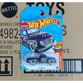 Hotwheels รถเหล็ก1/64 49 Ford F1