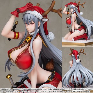 Figure ฟิกเกอร์ Valkyria Chronicles ตำนานเทพธิดาแห่งสนามรบ Selvaria Bles เซลเบเรีย เบลส Xmas Party 1/7 ชุดซานตาคลอส