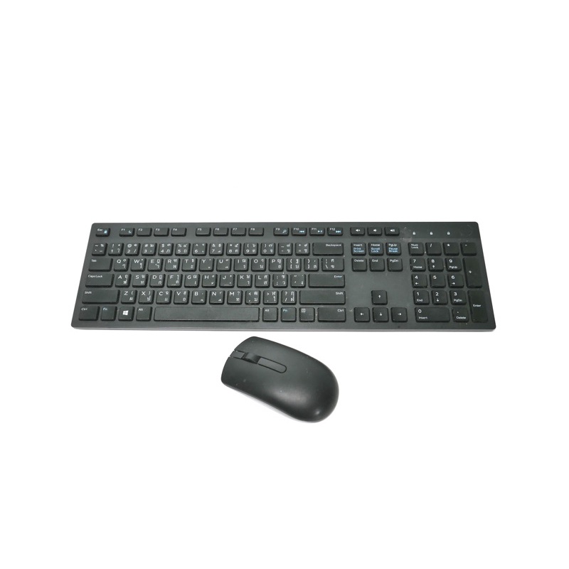 ( มือสอง ) ชุดเม้าส์-คีย์บอร์ด ไร้สาย Dell wireless