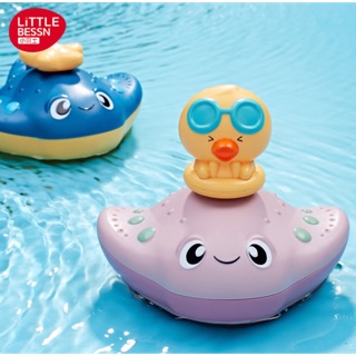 Bath toys ปลาพ่นน้ำแสนหรรษา สีสันสดใส ช่วยให้การอาบน้ำเป็นเรื่องสนุกยิ่งขึ้น