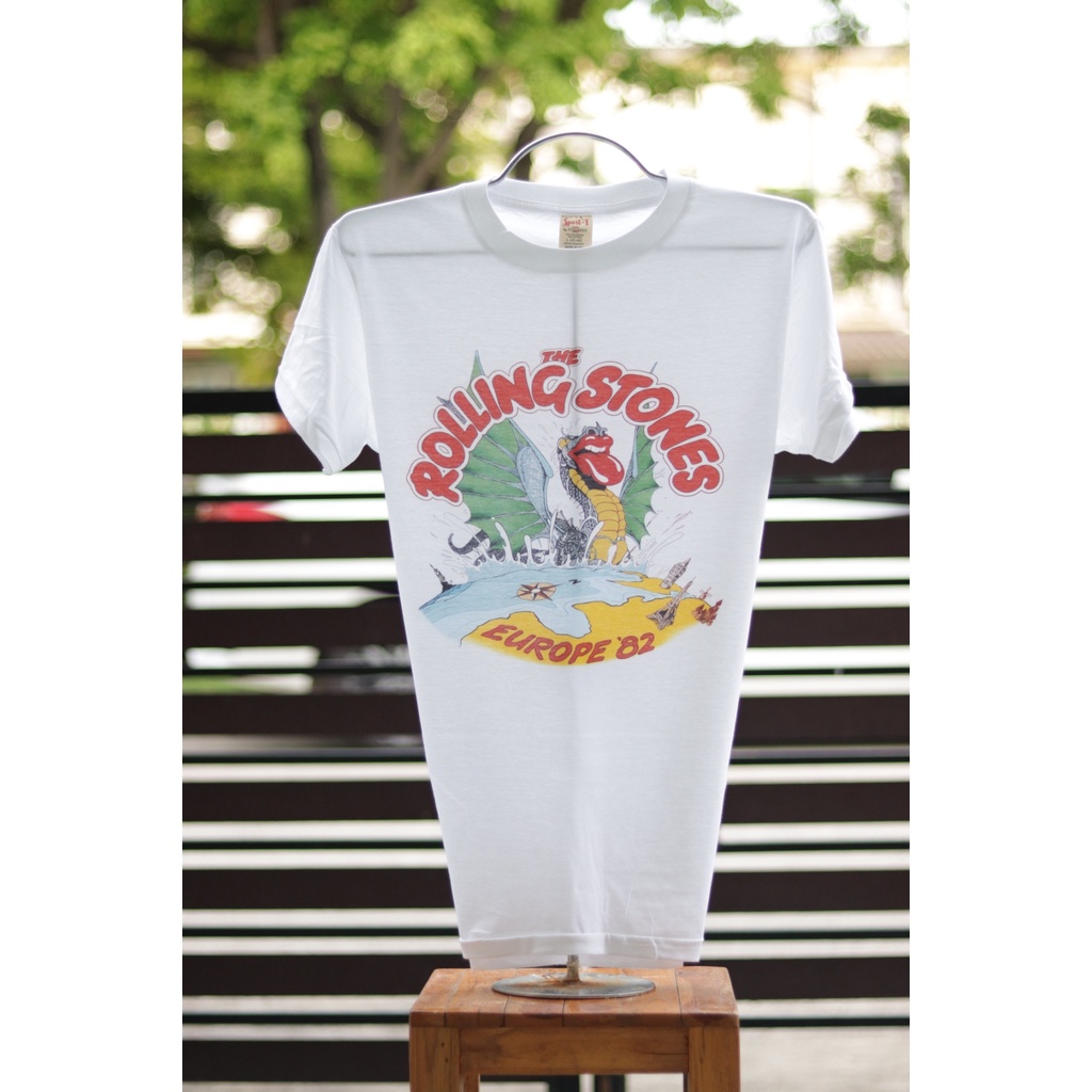 เสื้อยืดวินเทจ  -Sport-T Vintage Sine 1970-ผ้า 50/50 Label #USA
