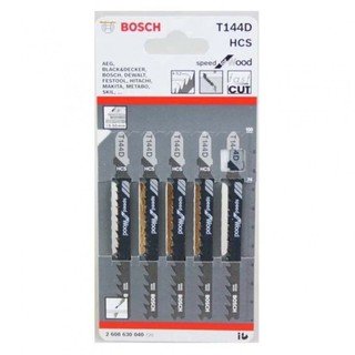 Bosch ใบเลื่อยจิ๊กซอ Basic for Wood รุ่น T 144D จำนวน 10 ใบ  #426