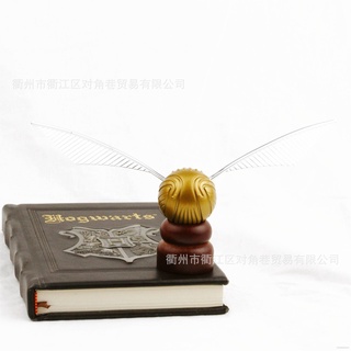 Best Harry Potter Golden Snitch โมเดลฟิกเกอร์ Quidditch Ball ของเล่นสําหรับเด็ก ตกแต่งบ้าน เก็บสะสม