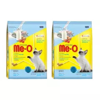 อาหารลูกแมว Me-o แบบเม็ด รสปลาทะเล ขนาด 1.1 กิโลกรัม (2 ถุง) Me-O Kitten Food Ocean Fish 1.1 kg (2 Units)