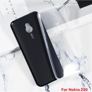 เคสซิลิโคน TPU แบบนิ่ม สําหรับ Nokia 230