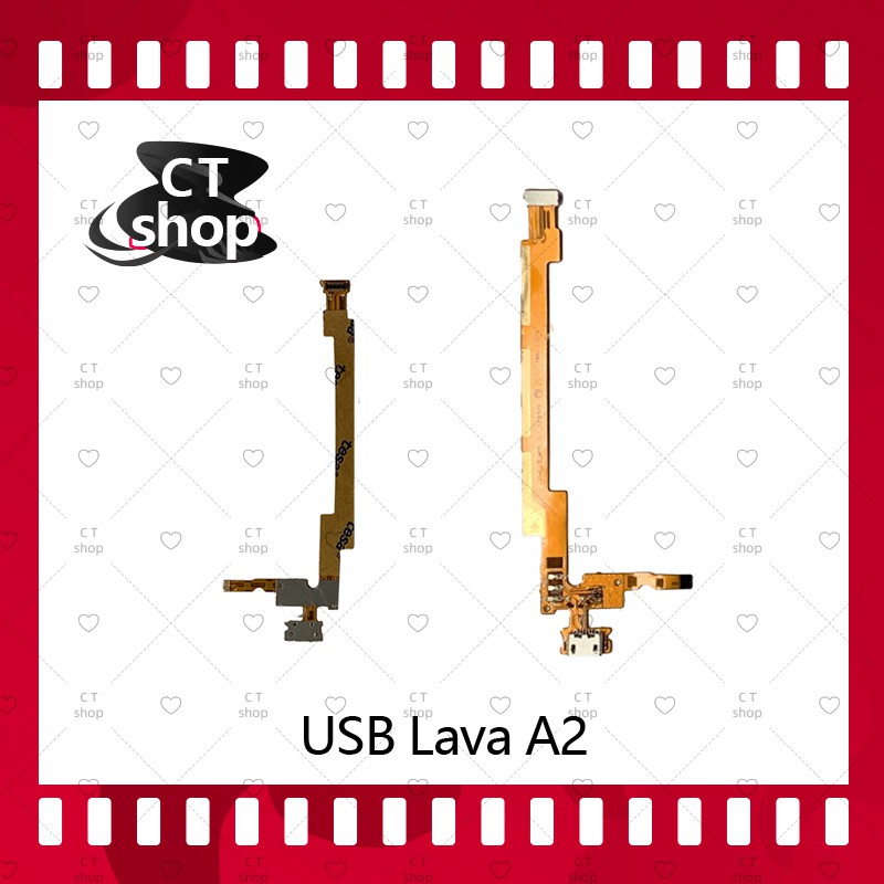 สำหรับAis Lava A2 อะไหล่สายแพรตูดชาร์จ แพรก้นชาร์จ Charging Connector Port Flex Cable（ได้1ชิ้นค่ะ)  CT Shop