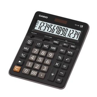 เครื่องคิดเลข สีดำ คาสิโอ GX-14B Casio Black Calculator GX-14B