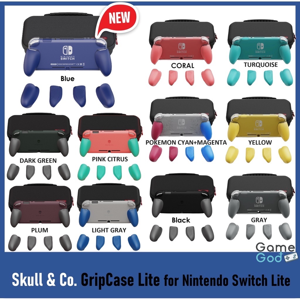 Skull &amp; co. GripCase Lite Bundle : GripCase สำหรับ Nintendo Switch Lite