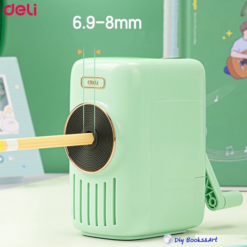 DELI เครื่องเหลาดินสอ กล่องดนตรี 71165A กบเหลา รูปที่ 2